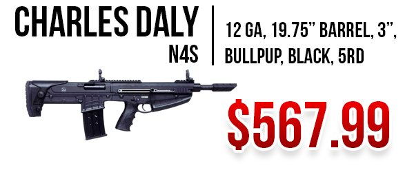 Charles Daly N4S available at Impact Guns!