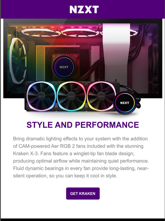 Nzxt Announcing The Kraken X 3 Rgb Milled