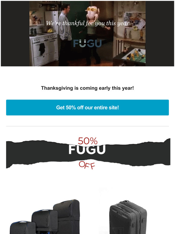Thanksgiving is coming early this year!