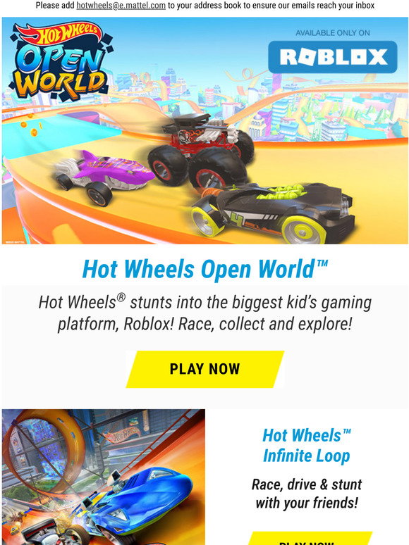 Mattel Shop Explore Hot Wheels Open World Today Milled - hot wheels roblox