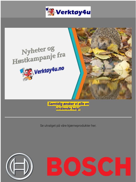Høst kupp fra Verktøy4u.no
