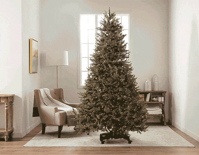 Balsam Hill Make Christmas Easy Simple Setup with Flip Tree Milled