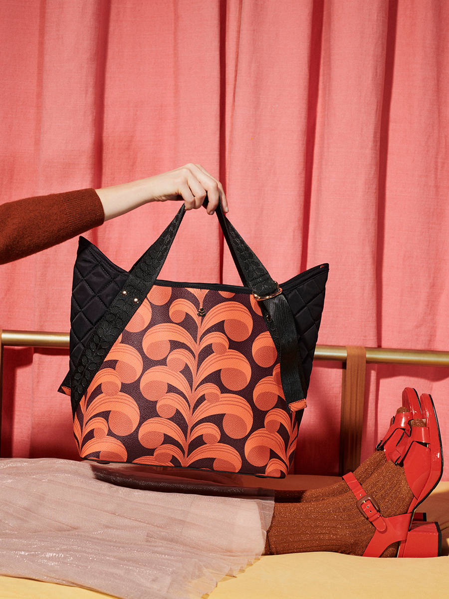 orla kiely gondola bag