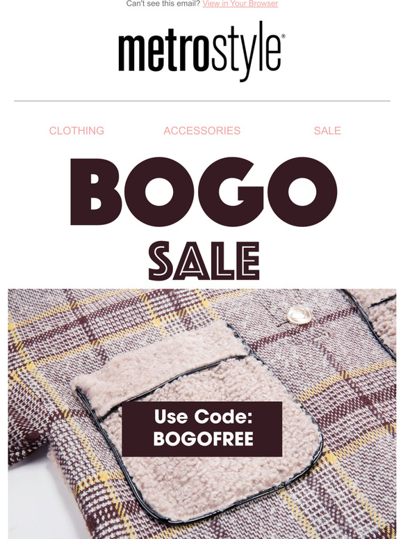 Metrostyle Metrostyle Buy One Get One Free! Milled