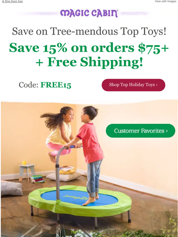 Save 15% on Customer Favorites