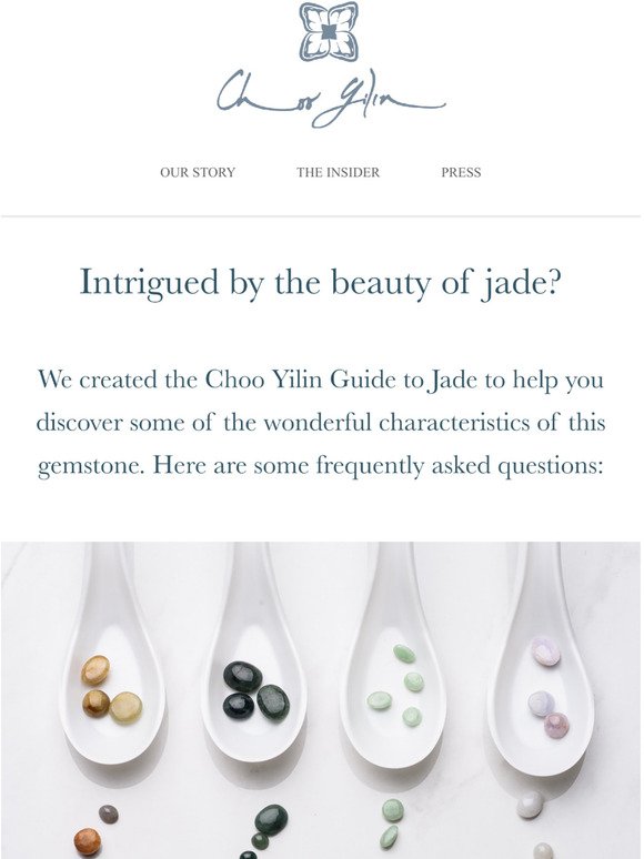 Let's talk about Jade: The Choo Yilin Guide