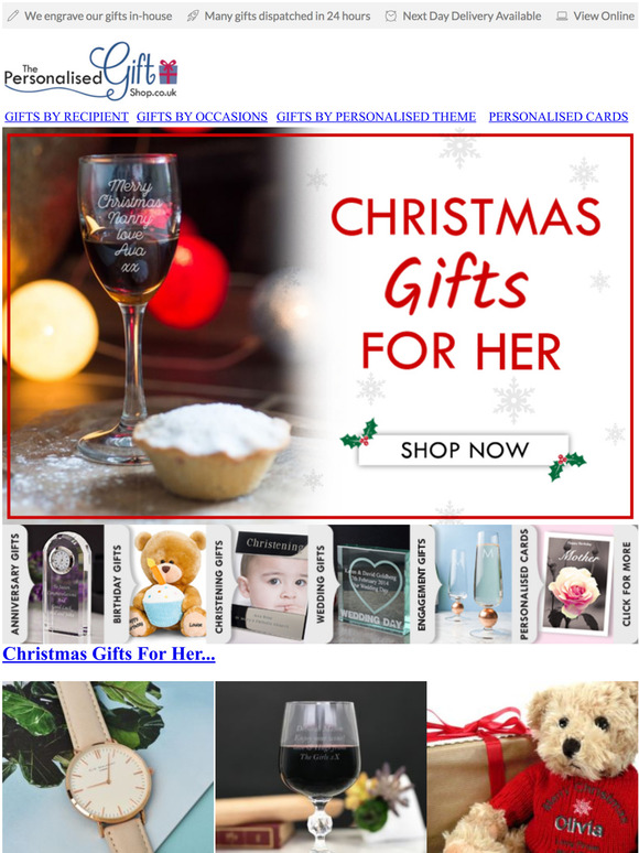 Christmas Gifts For Her 👩