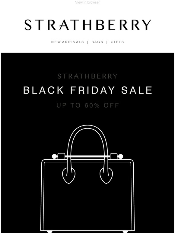 strathberry black friday