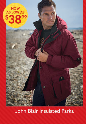 john blair insulated parka
