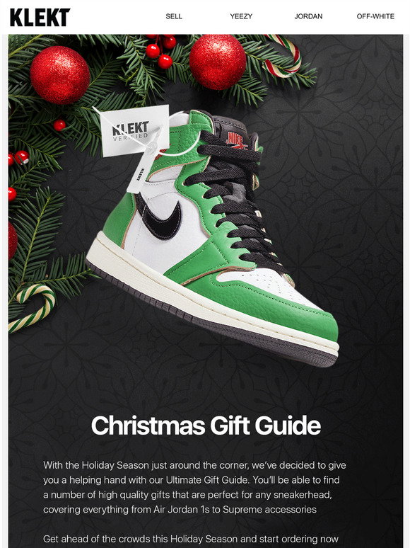 klekt.in: Holiday Gift Guide | Concept x Nike Drop | Black Friday Sneak  Peek! | Milled