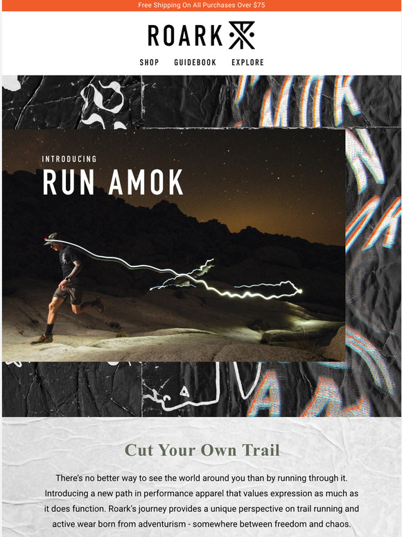 Roark Introducing Run Amok Milled