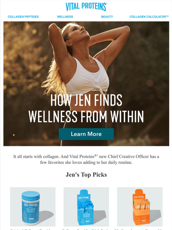 Vital Proteins How Jennifer Aniston Uses Collagen Milled