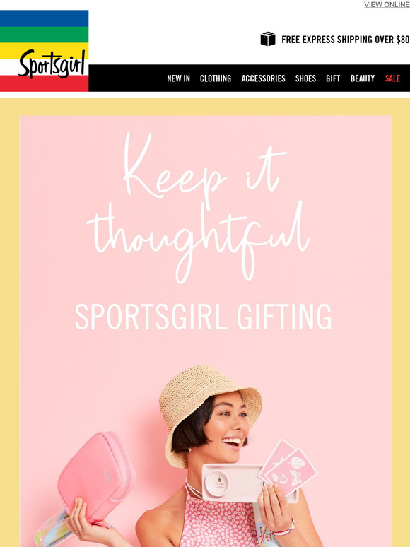 Sportsgirl Keep It Thoughtful Sportsgirl Gifts 🎁 Milled