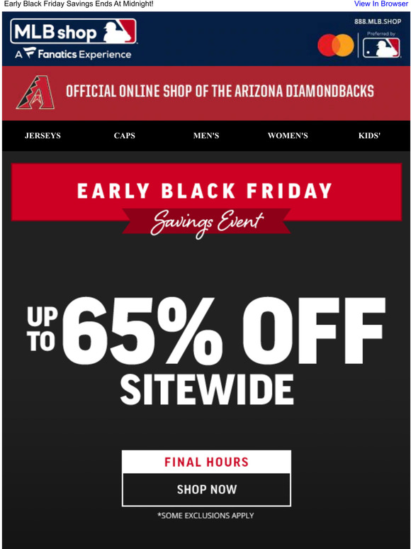 mlb shop black friday