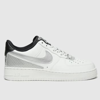 schuh black air force 1