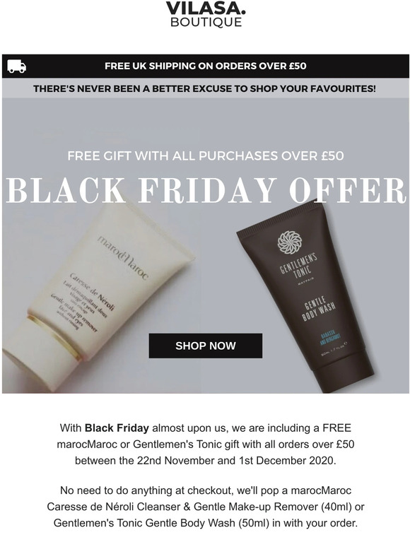 We couldn't wait any longer... Black Friday Offer 🖤