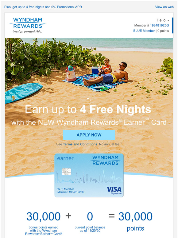 Wyndham Hotel Group: Earn More Points for Holiday Shopping with the NEW Wyndham Rewards® Earner