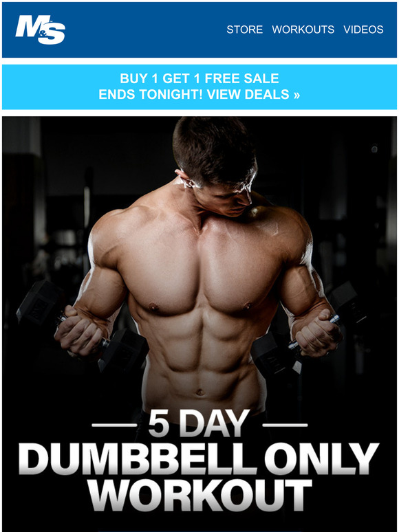 5 day dumbbell