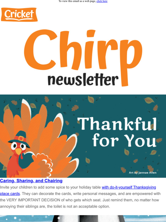 Chirp: DIY Place Cards, Cute Poems, Good Hare Day, & More!