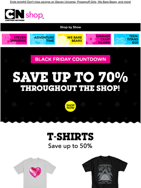 Last Chance to save up to 70% in our Black Friday Countdown!