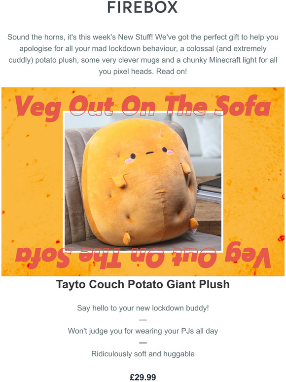 giant potato plush