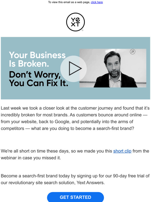 Re: Following up on Your Business Is Broken. Don't Worry, You Can Fix It.