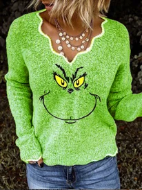 Anniecloth grinch sweatshirt Clearance