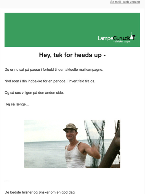 Du er nu sat på pause