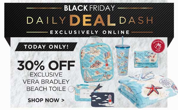 beach toile vera bradley