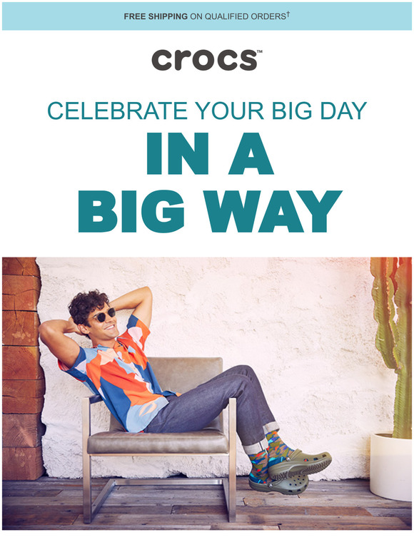 crocs birthday discount