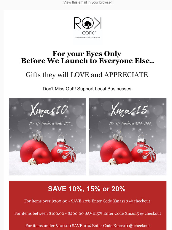 VIP Xmas Discounts Just for You