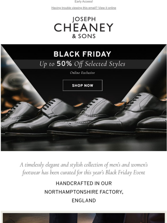 cheaney shoes black friday