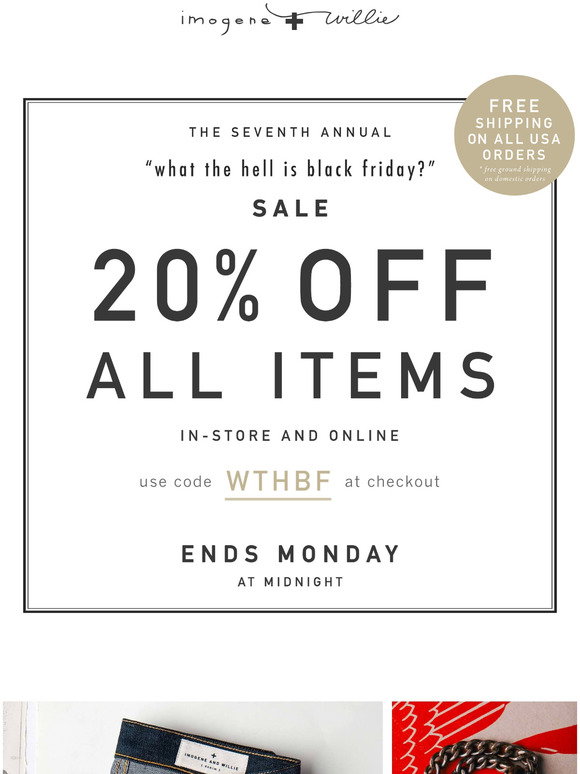 Imogene and Willie: ( SALE ) what the 