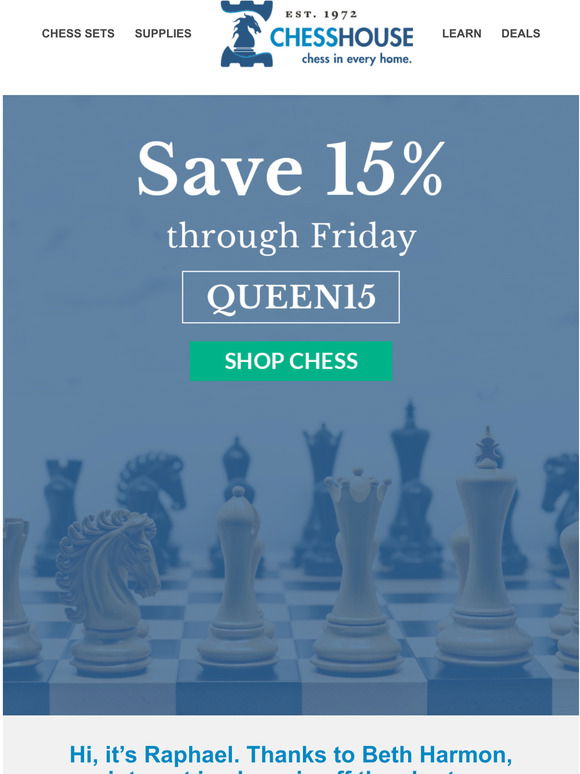 The Chess, Offre Staycation