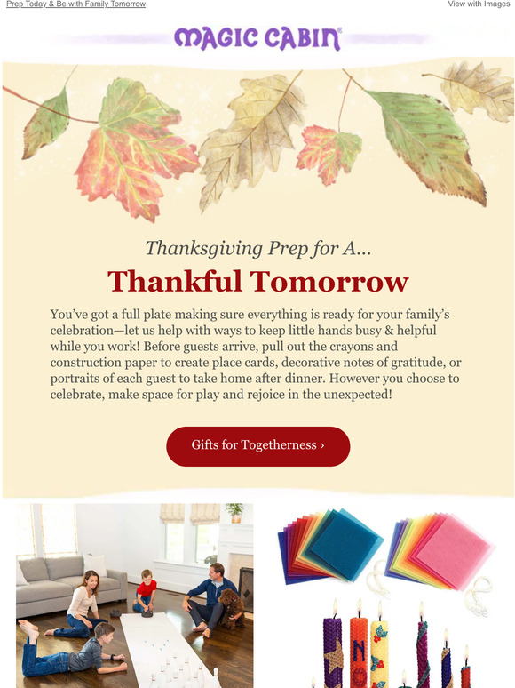 The Most Memorable Thanksgivings Start Here