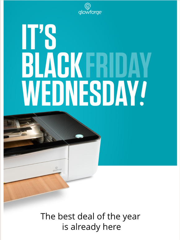glowforge black friday
