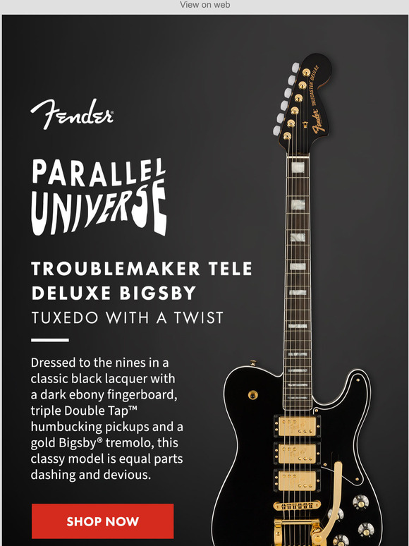 troublemaker telecaster bigsby