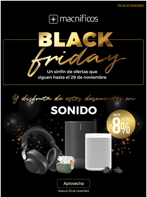Este Black Friday vívelo en alta definición