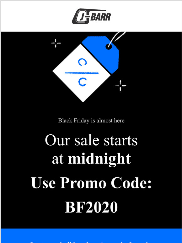 Black Friday is almost here!
