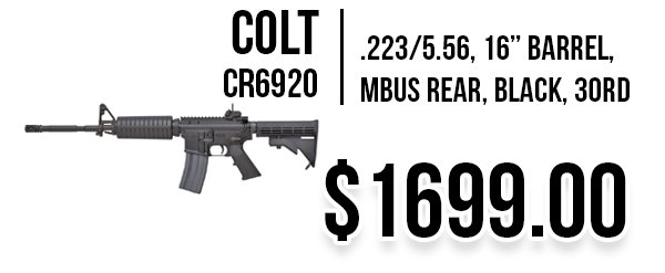Colt CR6920 available at Impact Guns!
