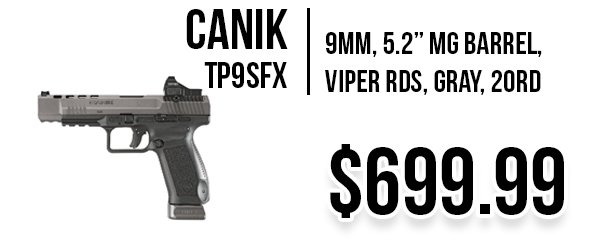 Canik TP9SFX available at Impact Guns!