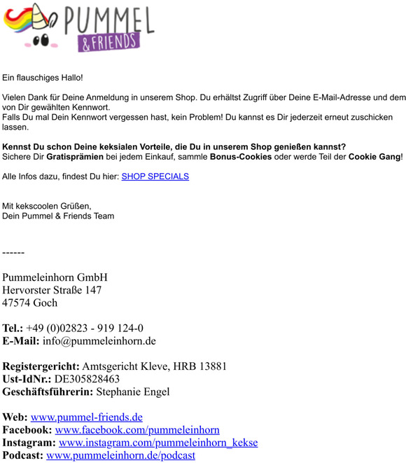 Glitzercool! Willkommen im Pummel-Shop!