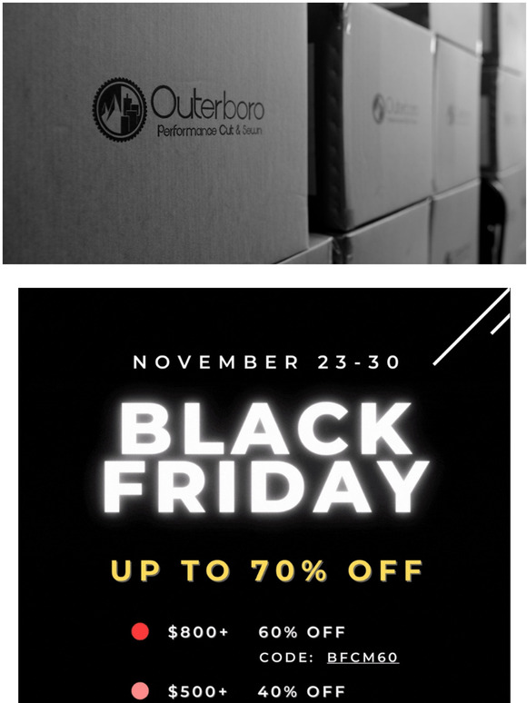 UP TO 70% OFF - Last Chance! | 2020 BFCM
