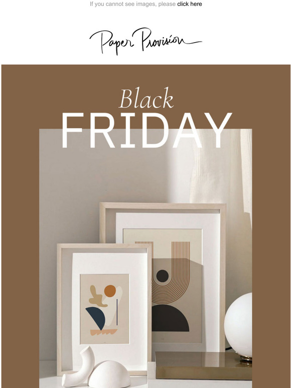 Black Friday Starts Now.
