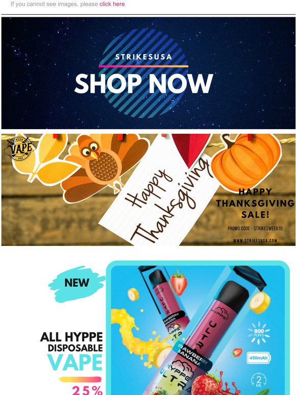 🚧Strikesusa - SUPER SALE | Hyppe Bar 25% | Vape Juice 15% | Smok Scar Mini $38.50  🚧
