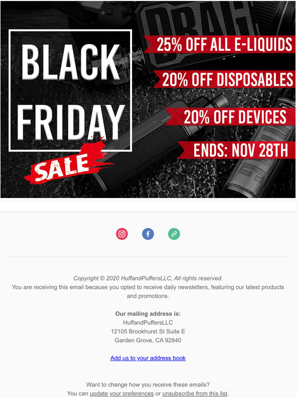 Save BIG on Black Friday ~ Sale Starts Now!