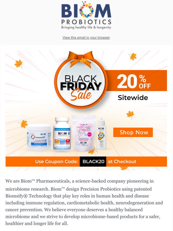 Black Friday Sale