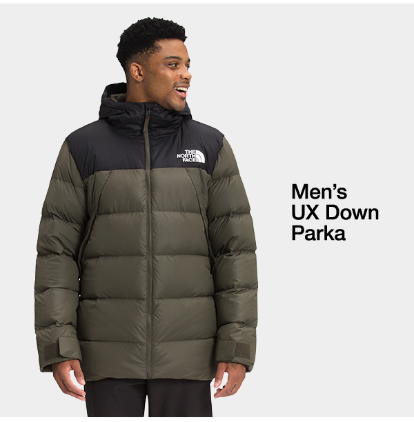 the north face ux down parka