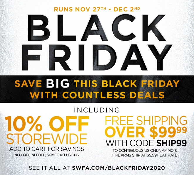 Riflescopes Com Swfa Black Friday Is Live Countless Savings 10 Off Storewide More Milled