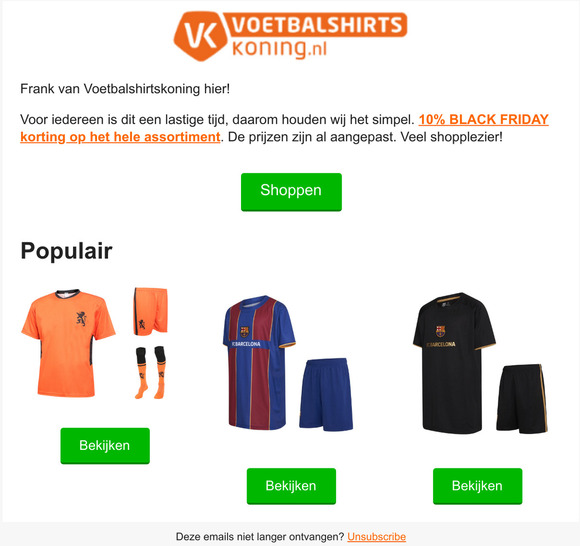 10% BLACK FRIDAY korting!